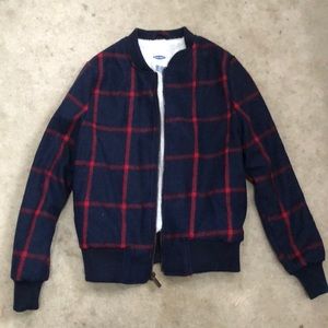 Old Navy XS plaid jacket